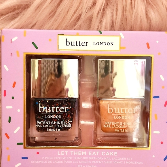 Brand New BUTTER LONDON PATENT SHINE 10X NAIL LACQUER 2CT SET - Picture 3 of 3